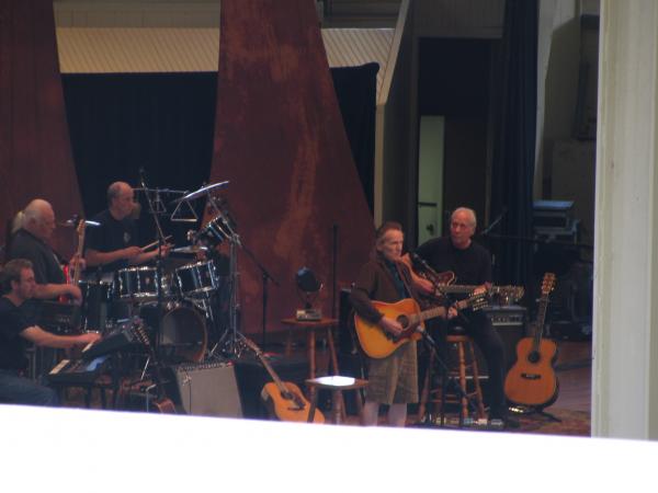 Sound Check, about 4PM